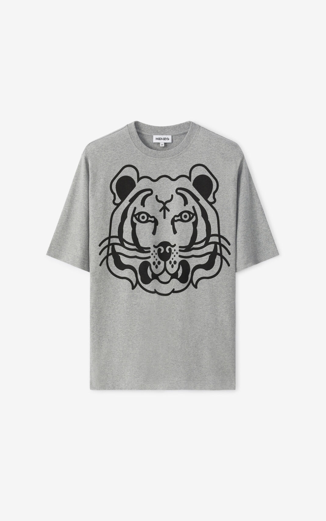 Kenzo K Tiger oversized T-shirts Herre - Grå DK-616567